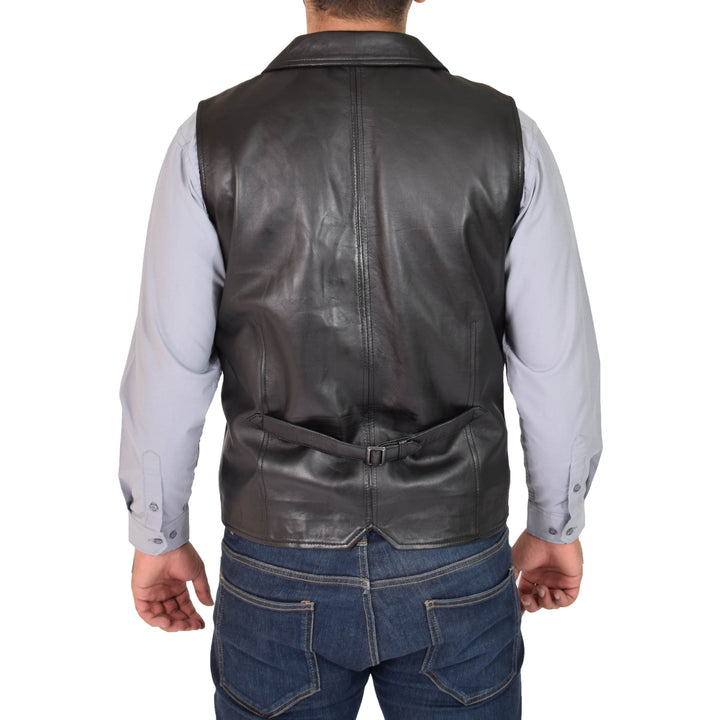 mens waistcoat with a buckle adjuster
