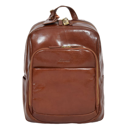 mens leather rucksack