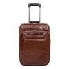 Exclusive Leather Cabin Size Suitcase Kingston Brown 2