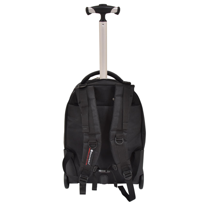 Cabin Size Backpack with Wheels H15 Black 1