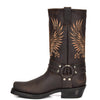 western style leather boots