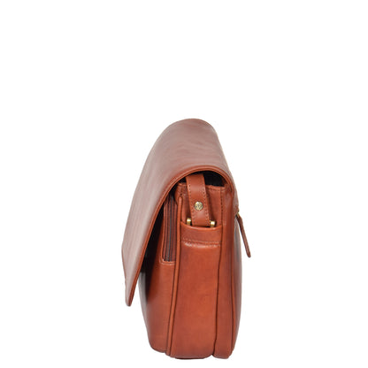 ladies leather shoulder bag