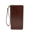 Exclusive Leather Passport Travel Wallet Hastings Brown 1