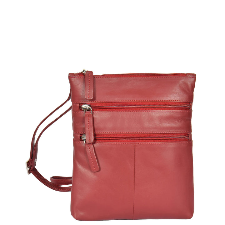 womens leather cross body bag