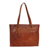 Womens Leather Classic Shopper Bag Sadie Tan 1