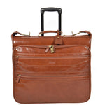 large leather suitcarrier