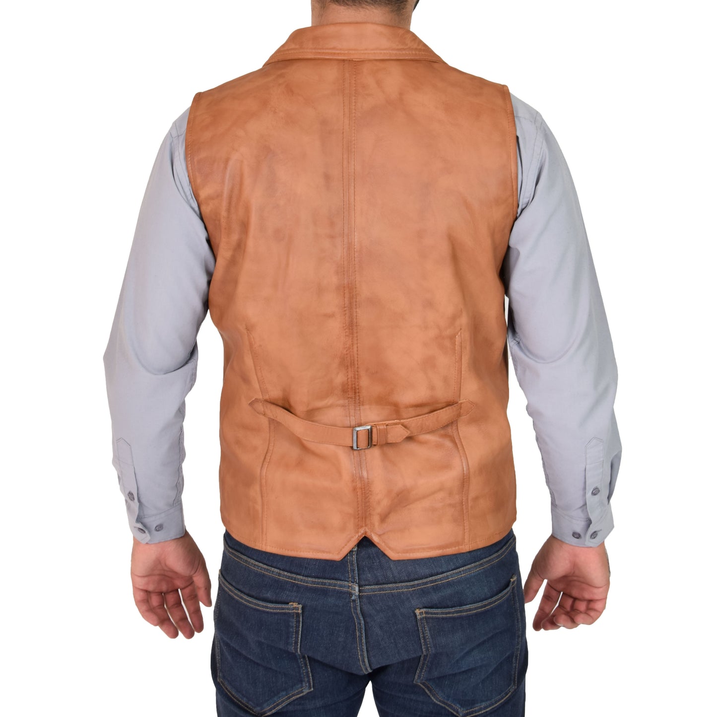 buckle adjuster gilet for men's