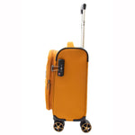 Expandable 8 Wheel Soft Luggage Japan Yellow 3