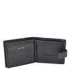 Mens Bifold Leather Notecase Wallet Pablo Black 3