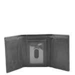 Mens Trifold Leather Credit Card Wallet Titus Black 3