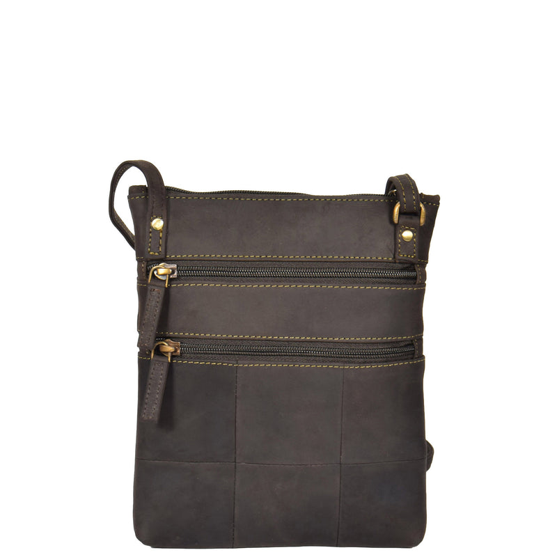 brown leather shoulder bag for womens