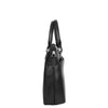 Womens Leather Small Tote Cross Body Bag Everly Black