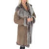 ladies sheepskin fur jacket