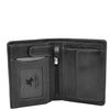 Mens RFID BiFold Leather Wallet Taunton Black 3