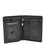 Mens RFID BiFold Leather Wallet Taunton Black 3