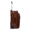 Exclusive Leather Cabin Size Suitcase Kingston Brown 3