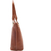 Womens Large Casual Real Leather Shoulder Handbag Greenland Chestnut 3