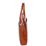 slim lightweight leather bag