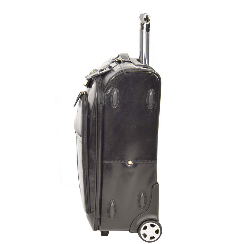 luggage with side protectors