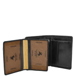 Mens RFID BiFold Leather Wallet Taunton Black 4