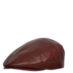 curved bill leather hats