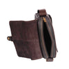 bag for mens with zip top compartment
