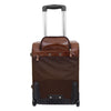 Exclusive Leather Cabin Size Suitcase Kingston Brown 1