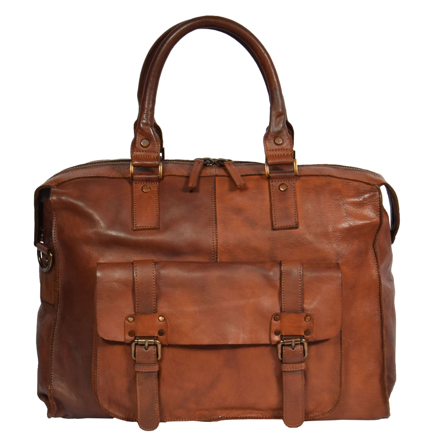 leather holdall