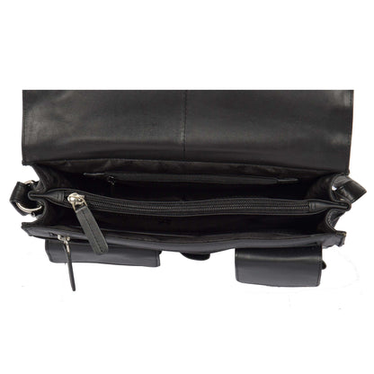 womens bag with a middle zip divider