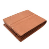 Mens Real Leather Bifold Wallet HOL801 Cognac 3