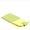 Real Leather Soft Slim Leather Glasses Case Cover HOL6011 Lime Multi 4
