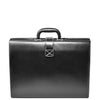 classic leather look briefcase