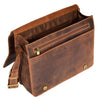 leather bag for mens with inside storage