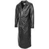 Mens Full Length Blazer Crombie Coat Freddie Black 3