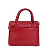 Womens Leather Small Tote Cross Body Bag Everly Red 3