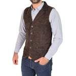 mens waistcoat with an outer pocket