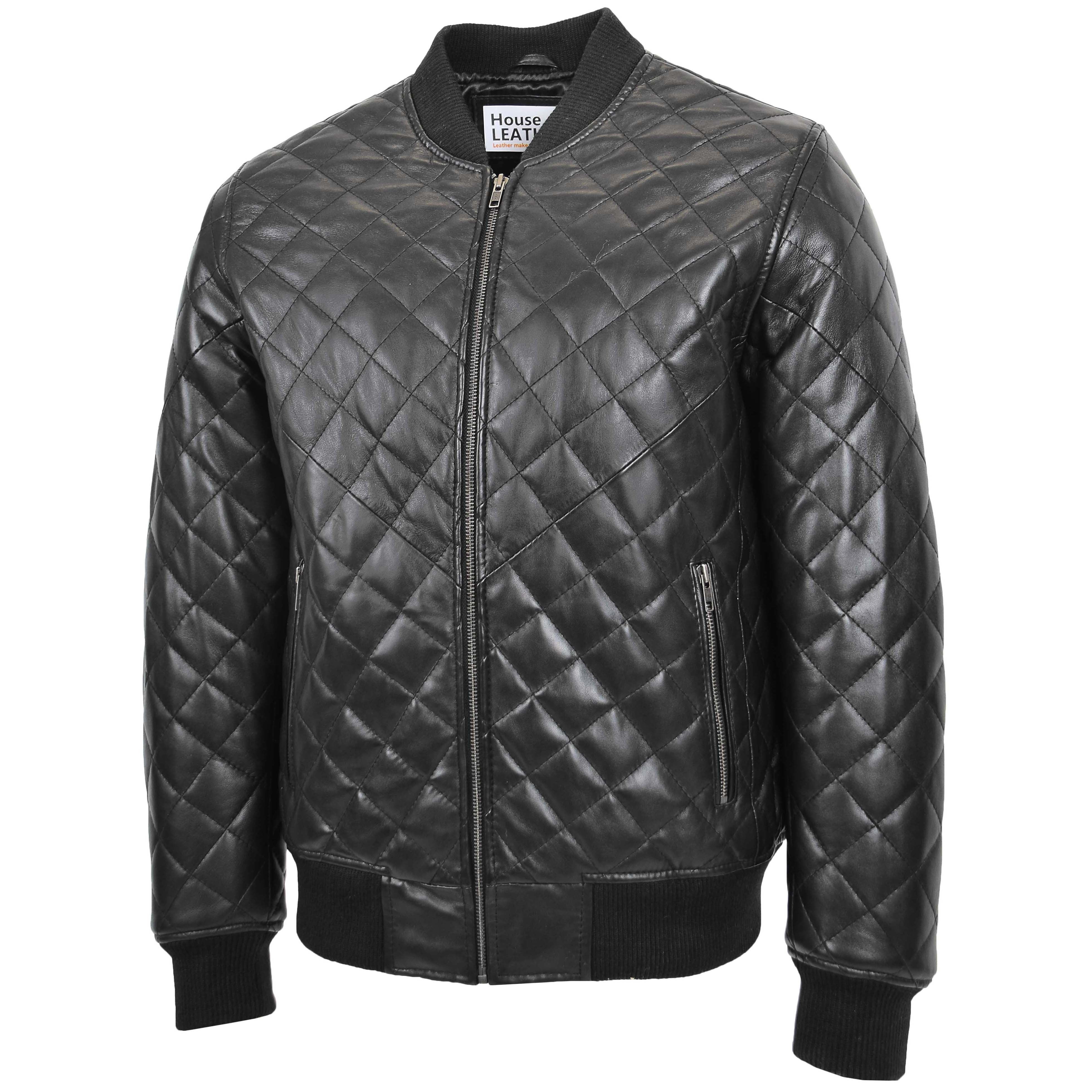 Parallel x newest League Bomber Jacket Quilted Black Satin Men's Sizes L