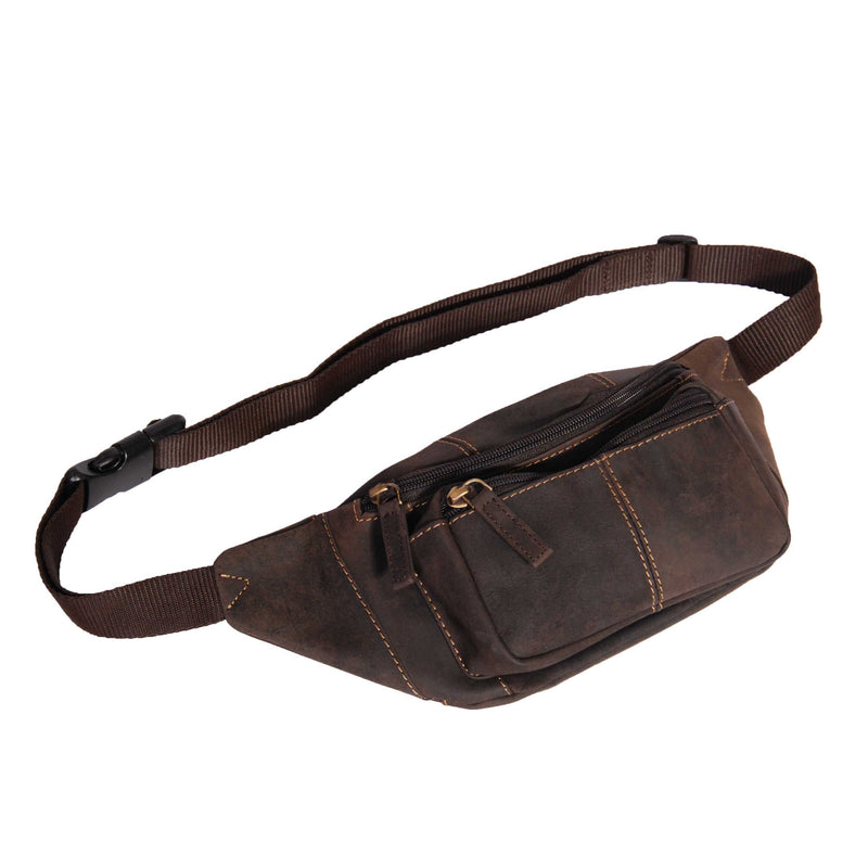 leather waist pack