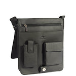 leather bag for mens with organiser sections