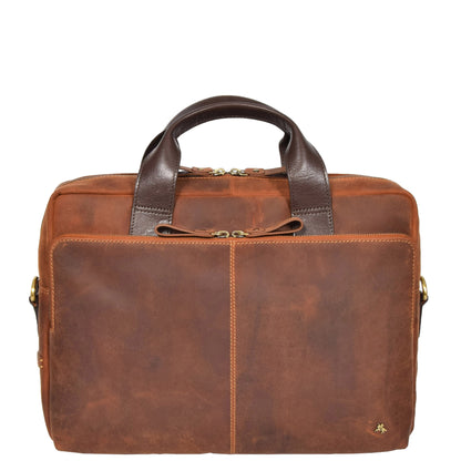 mens leather briefcase