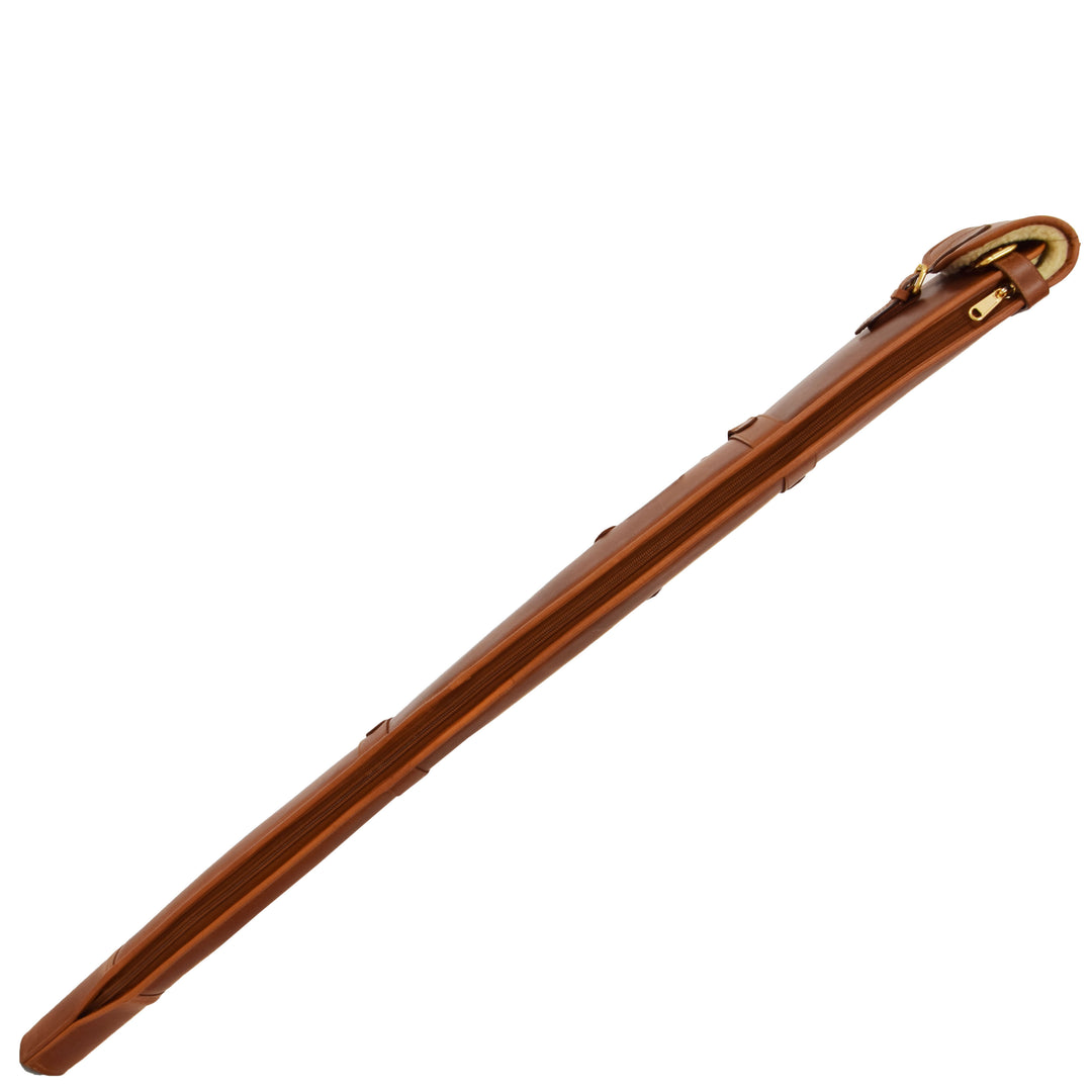 Leather Gun Slip with Shoulder Strap Carlisle Tan 4