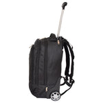 Cabin Size Backpack with Wheels H15 Black 3