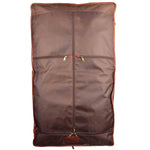 Travel Weekend Leather Suit Carrier Canico Chestnut 6