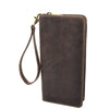 Vintage Leather Travel Documents Wallet Marlo Brown