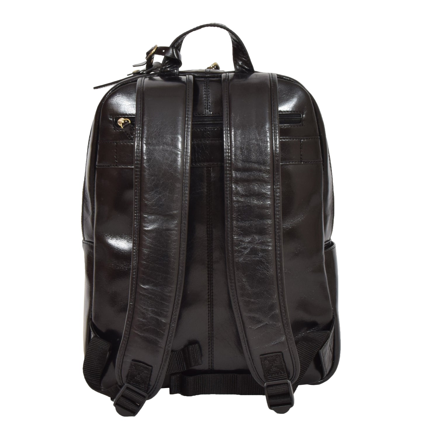 womens leather rucksack