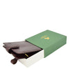Mens RFID Slim Fold Leather Wallet Eastbourne Brown 5