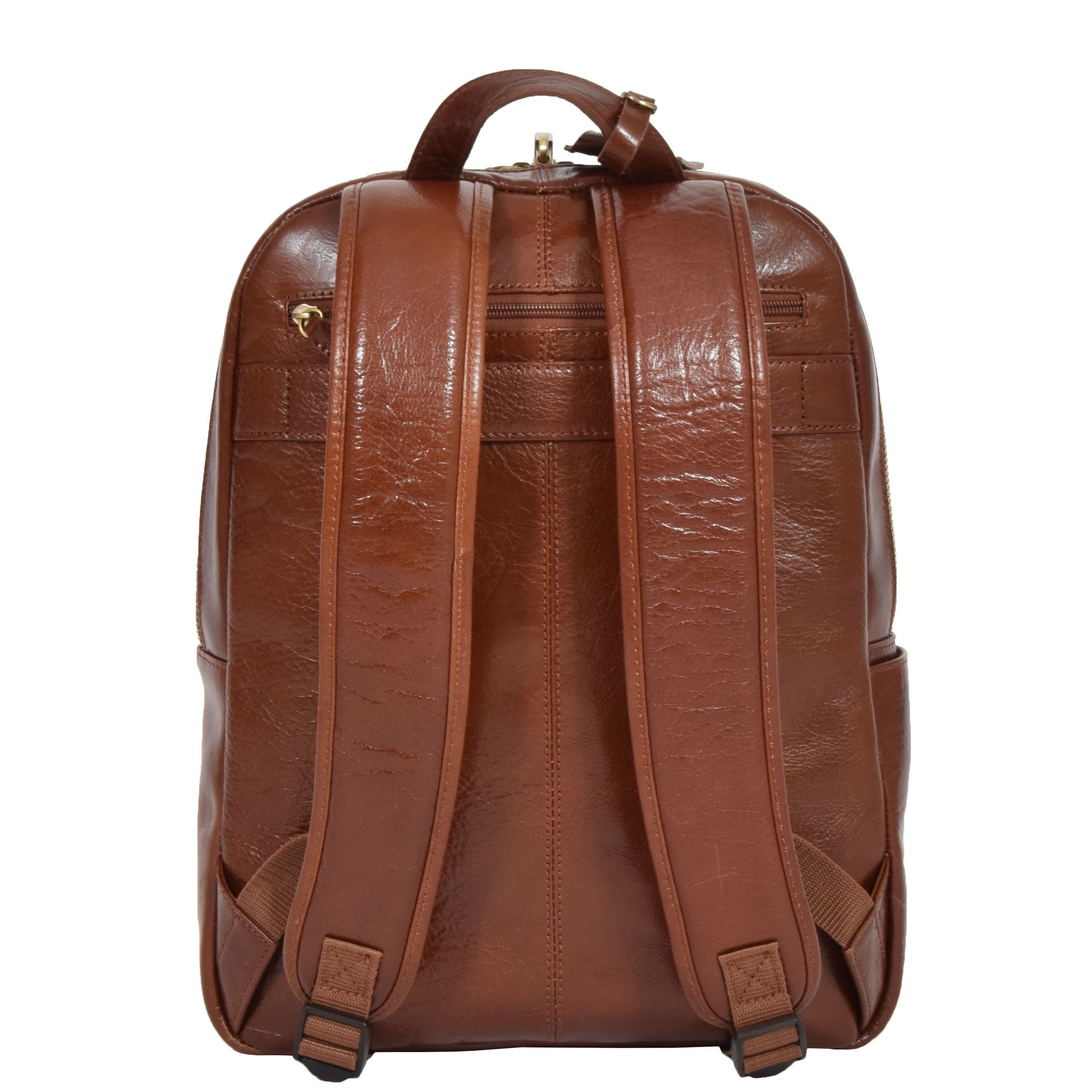 ladies leather backpack