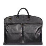 soft leather suit carrier