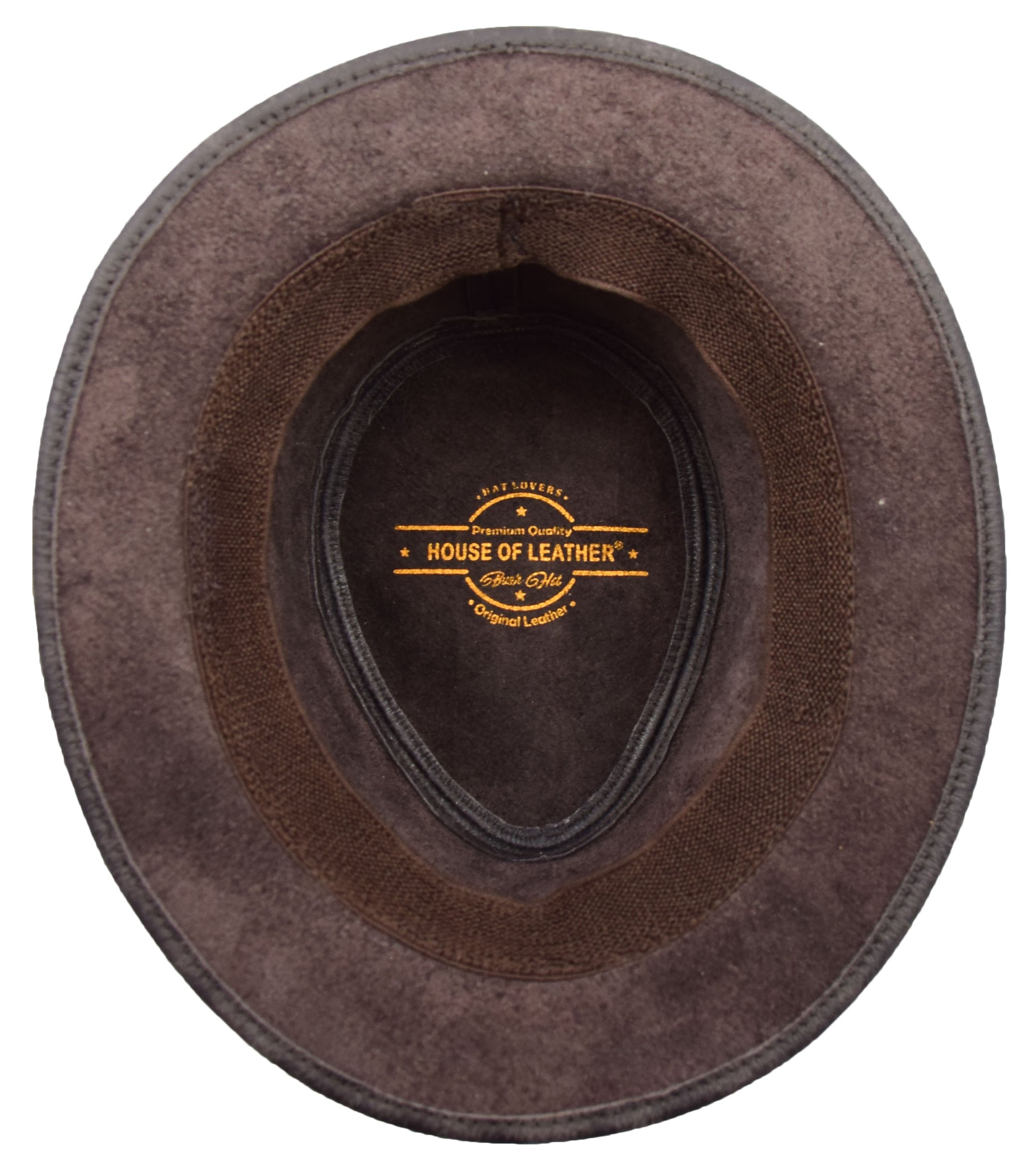 Real Leather Trilby Hat Soft Lightweight HL004 Brown 3