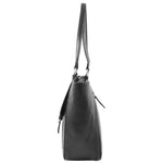 Womens Leather Classic Shopper Fashion Bag Sadie Black 3